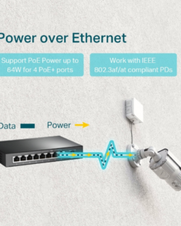 Tplink Tl-Sg1008p 8port_gigabit Switch(with_4-Port_PoE+)