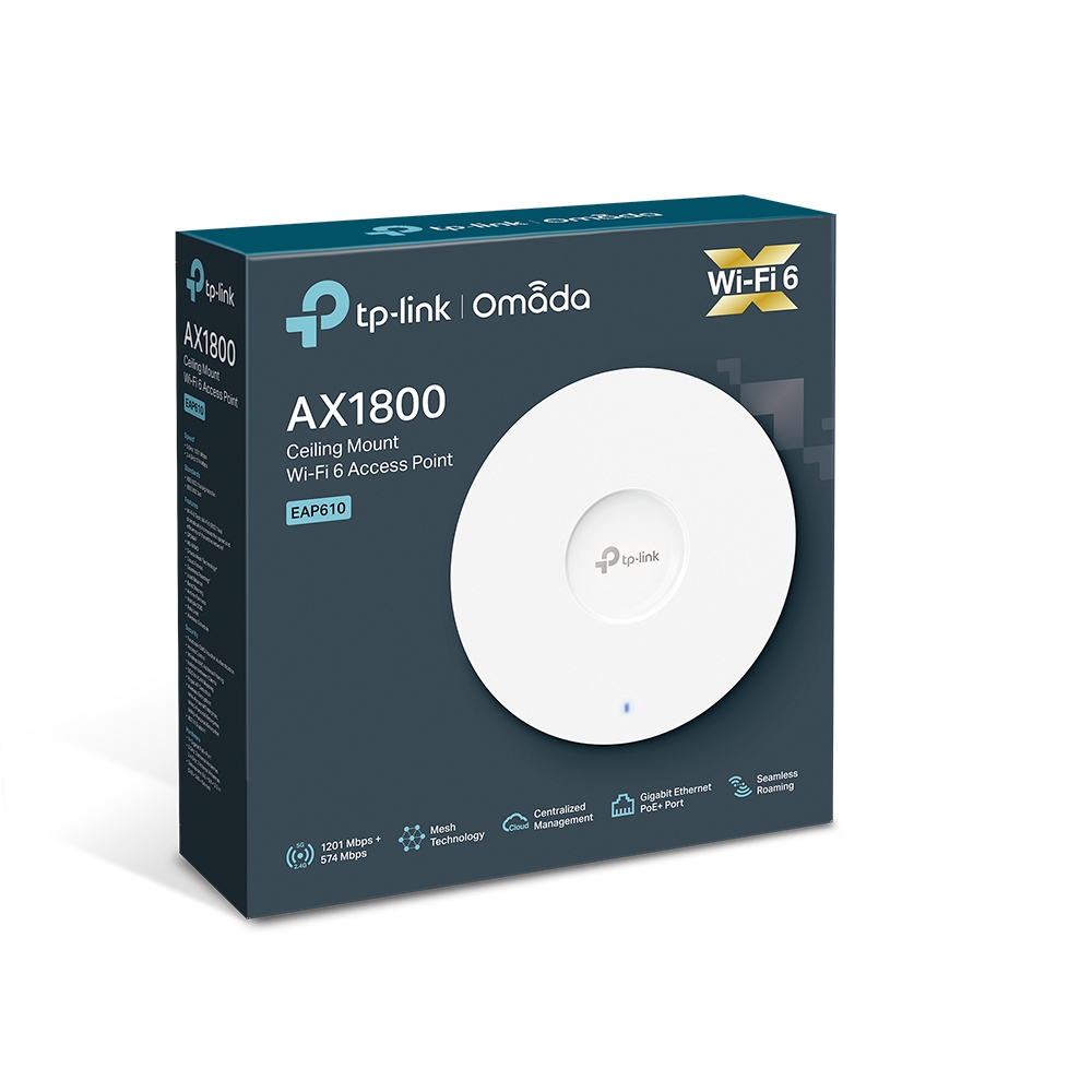 Tplink EAP610 AX1800 Ceiling Mount WiFi 6 Access Point