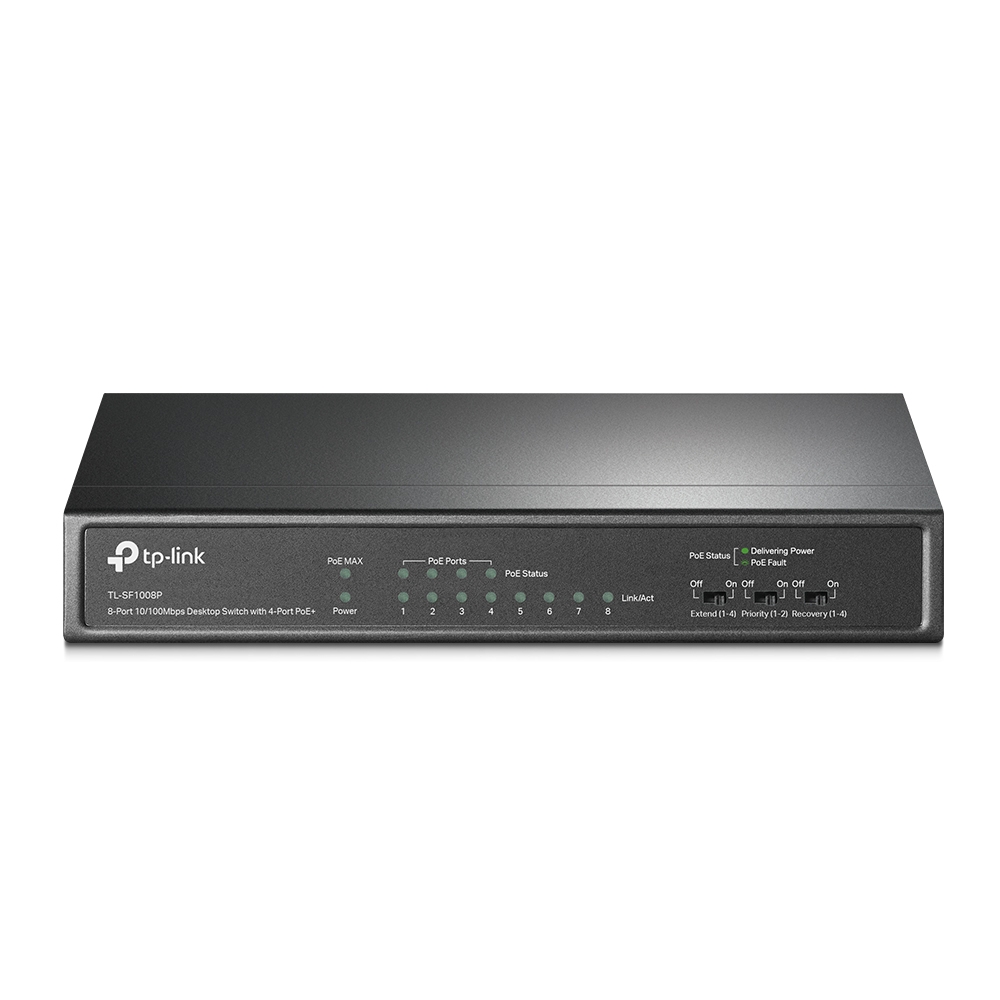 Tplink SF1008P 8-Port Desktop Switch with 4-Port PoE+ A