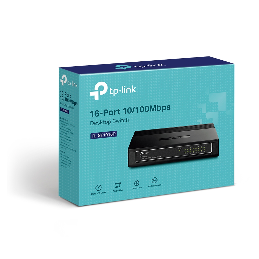 Tplink SF1016D 16-Port Desktop Switch