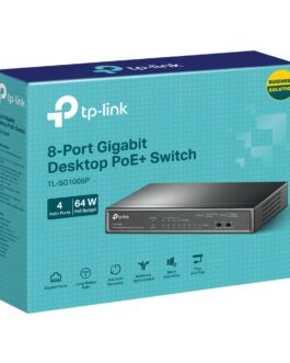 Tplink SG1008P 8-Port Gigabit Desktop Switch with 4-Port PoE