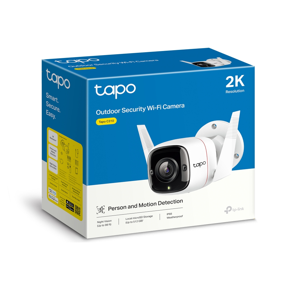 Tplink Tapo C310 Outdoor Security Wi-Fi Camera A Tplink Tapo C310 Outdoor Security Wi-Fi Camera A