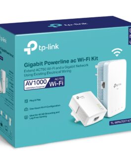 Tplink WPA7517 AV1000 Gigabit Powerline AC Wi-Fi Kit