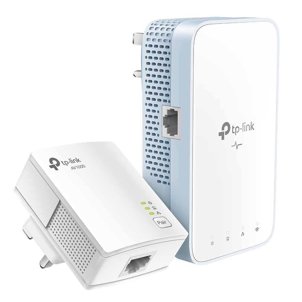Tplink WPA7517 AV1000 Gigabit Powerline AC Wi-Fi Kit A