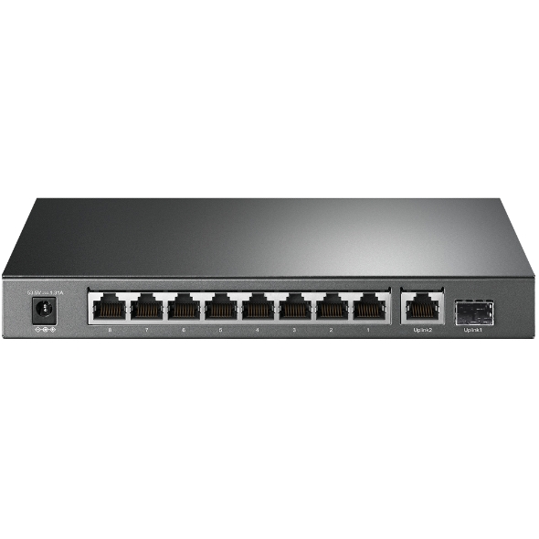 Tplink TL-SG1210P 10-Port Gigabit Desktop Switch with 8-Port PoE+ B Tplink TL-SG1210P 10-Port Gigabit Desktop Switch with 8-Port PoE+ B