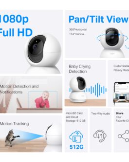 Tplink Tapo C200C Pan Tilt Home Security Wi-Fi Camera B